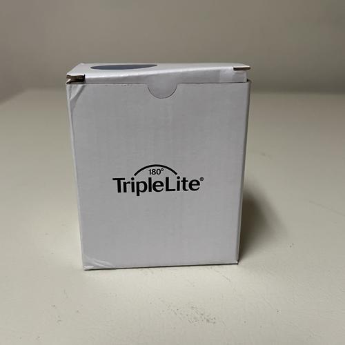 TripleLite 530 Lumens Blue LED Headlamp - Rechargeable AAA Battery Headlight for Camping, Hiking, Fishing & Night Running