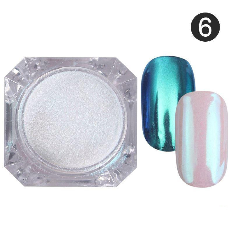 Mermaid Pearl Chrome Pigments for Nails, Art & Crafts - High-Quality Cosmetic Glitter Powder for DIY Makeup, Body Paint, Resin Jewelry & More