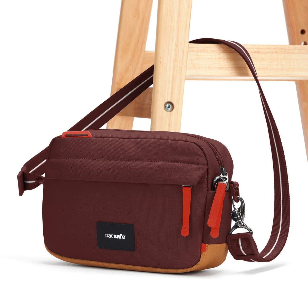 Pacsafe Go Anti-Theft Crossbody Bag - Secure Travel Purse for Women & Men - RFID Blocking, Slash Proof - Perfect for Commuting, Shopping & Travel