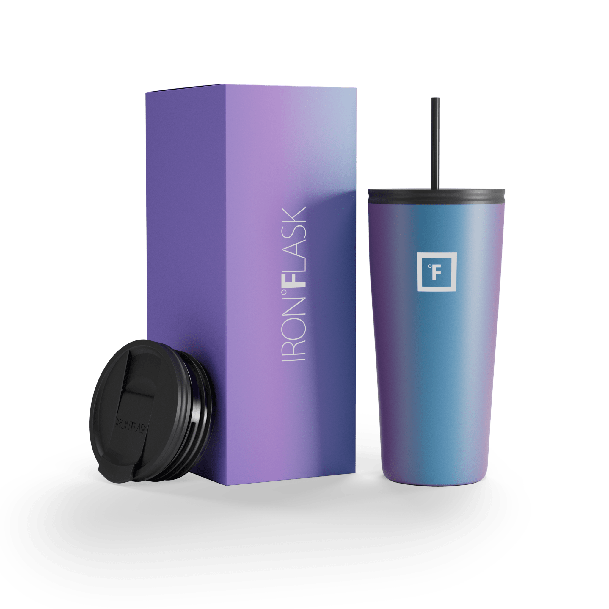 20 Oz Classic Tumbler 2.0 - Insulated Stainless Steel Travel Mug with Lid & Straw - Perfect for Coffee, Tea & Cold Drinks at Home, Office or Gym
