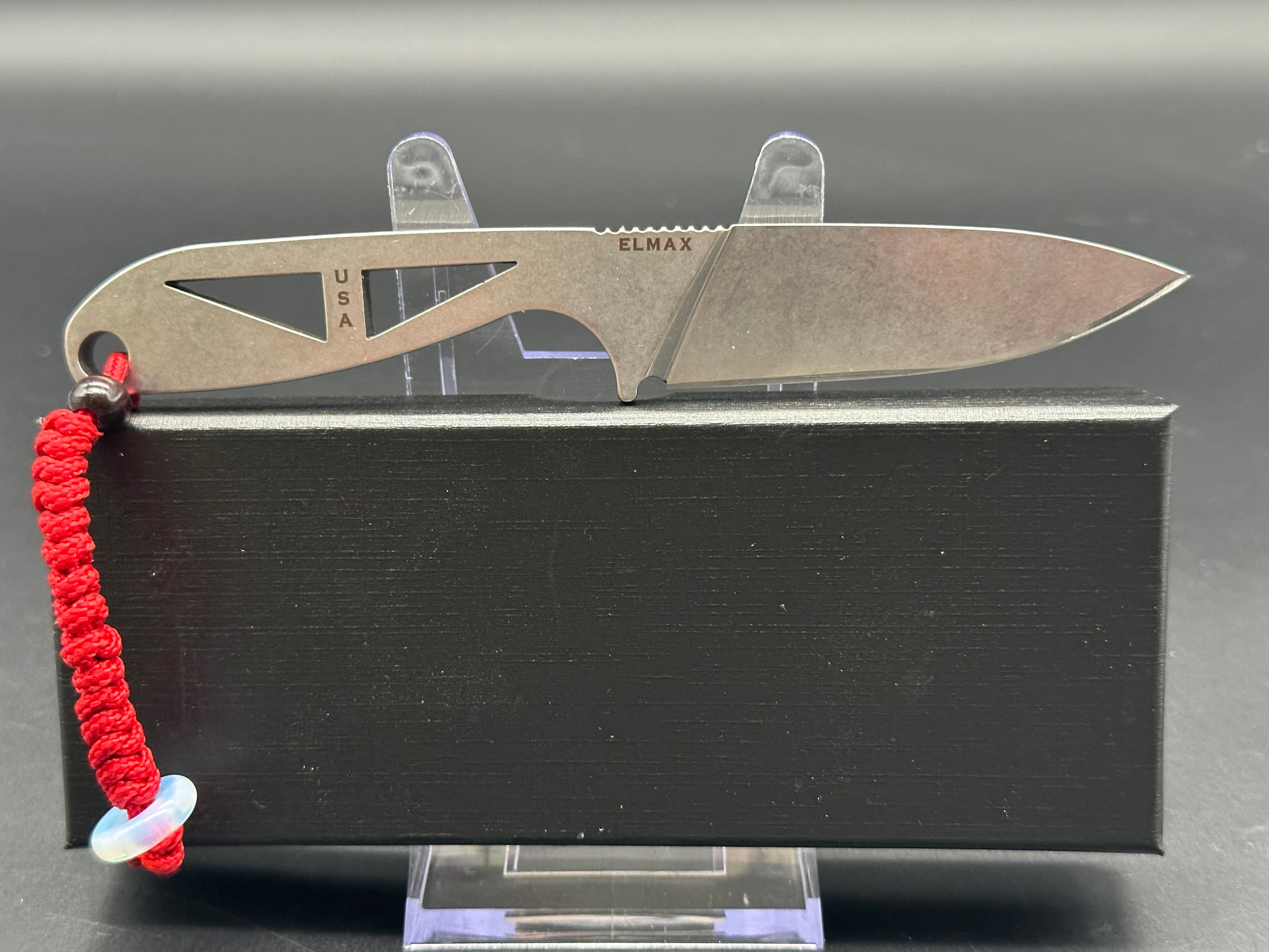 Bradford Knives G Necker Fixed Blade Knife - Compact EDC Outdoor Survival Tool for Camping, Hiking & Everyday Carry