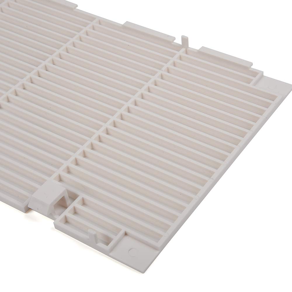 PIT66 RV Air Conditioning Ducted Duo-Therm Air Grille - Compatible with Dometic 3104928.019, Replacement AC Vent Cover with Filter Pad in Polar White - Perfect for RV, Camper & Motorhome Cooling Systems