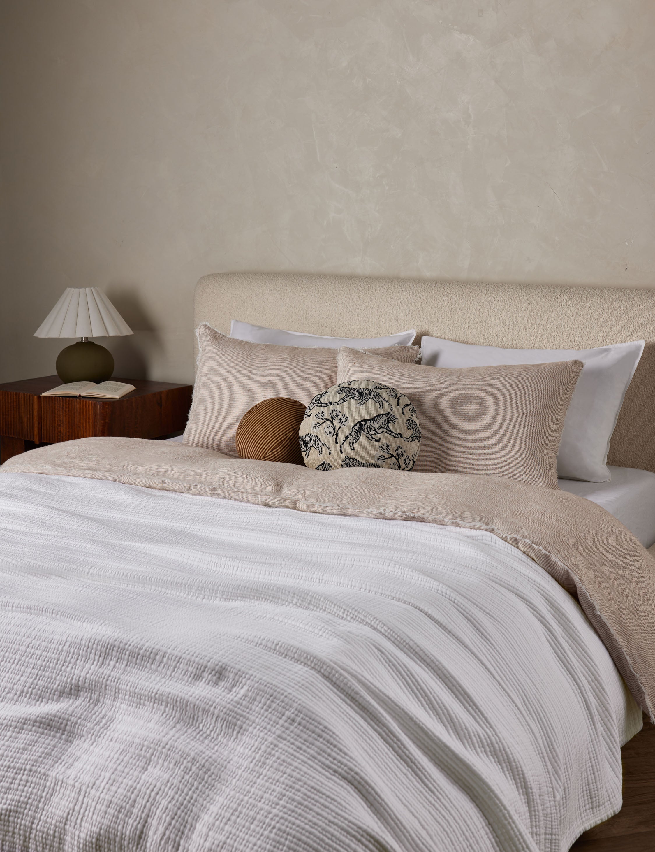 Chatham Cotton Matelasse Coverlet by Pom Pom at Home - Luxury Bedspread for Master Bedroom & Guest Room Decor - Perfect for All-Season Comfort