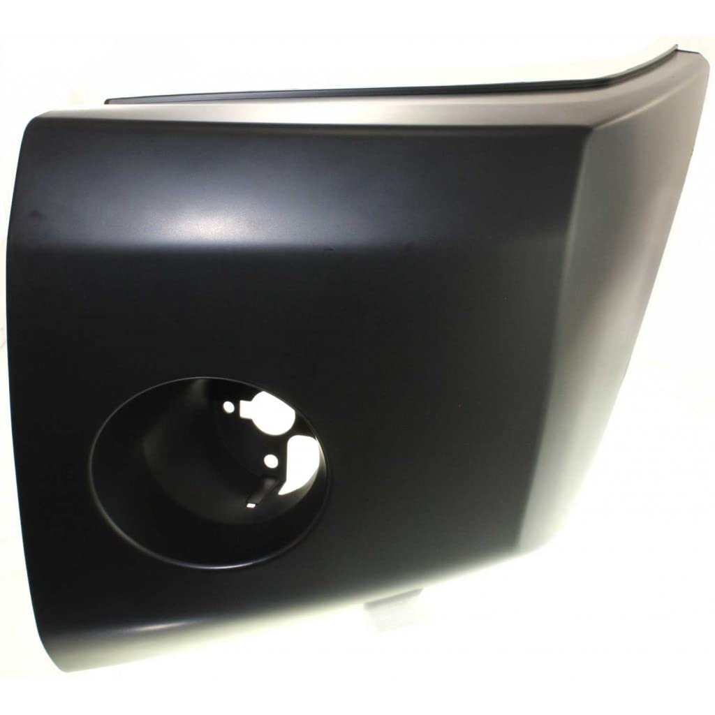 2004-2007 Nissan Titan Front Bumper End Cap - Driver Side Primed Plastic Replacement Part | CAPA Certified | NI1004147 620257S220 | Perfect for Off-Road Protection & Vehicle Restoration