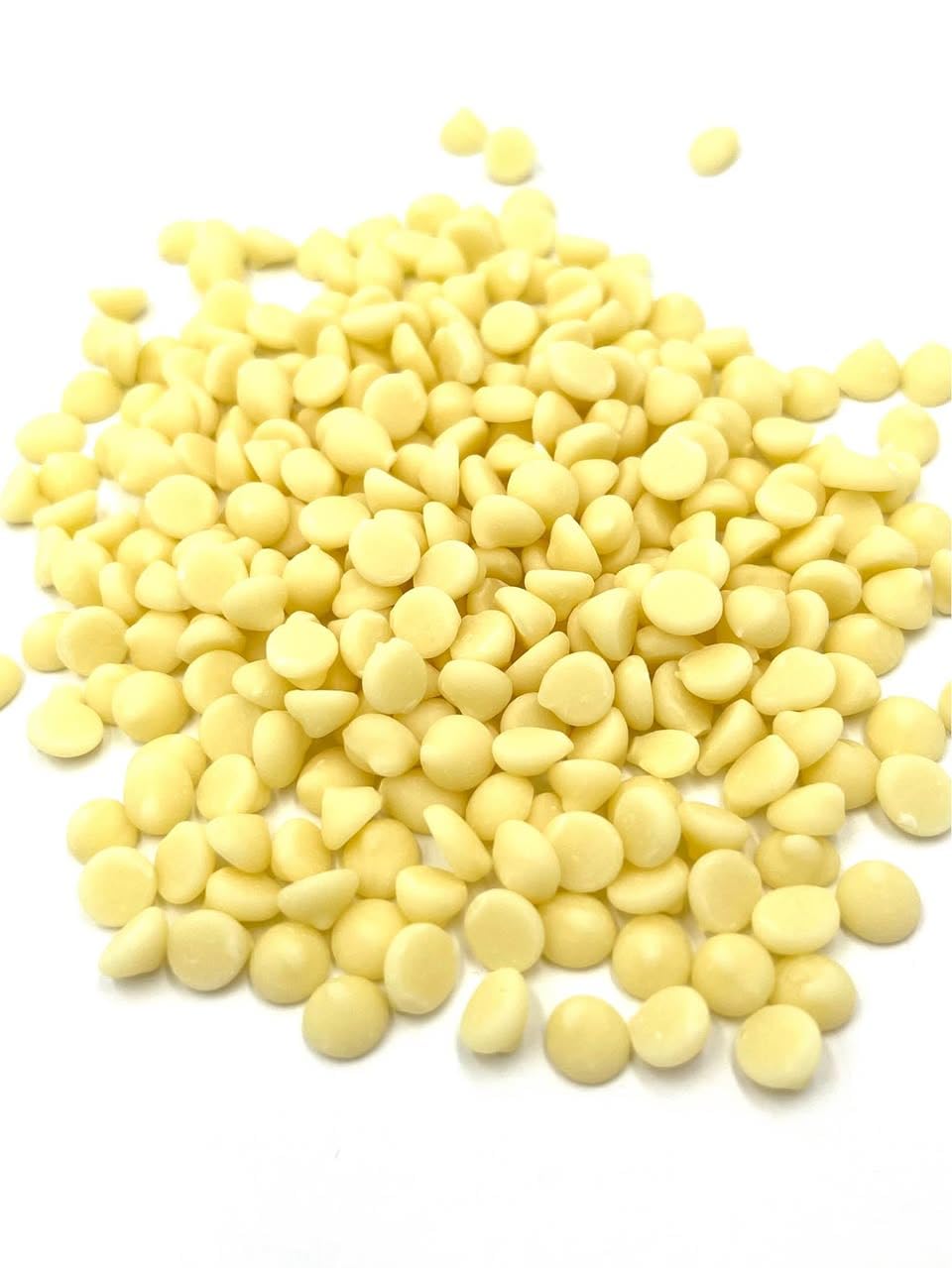 Premium Mini White Chocolate Chips - 1lb Resealable Stand-Up Pouch for Baking, Desserts & DIY Treats | Perfect for Cookies, Cakes, Candy Making & Hot Cocoa Toppings