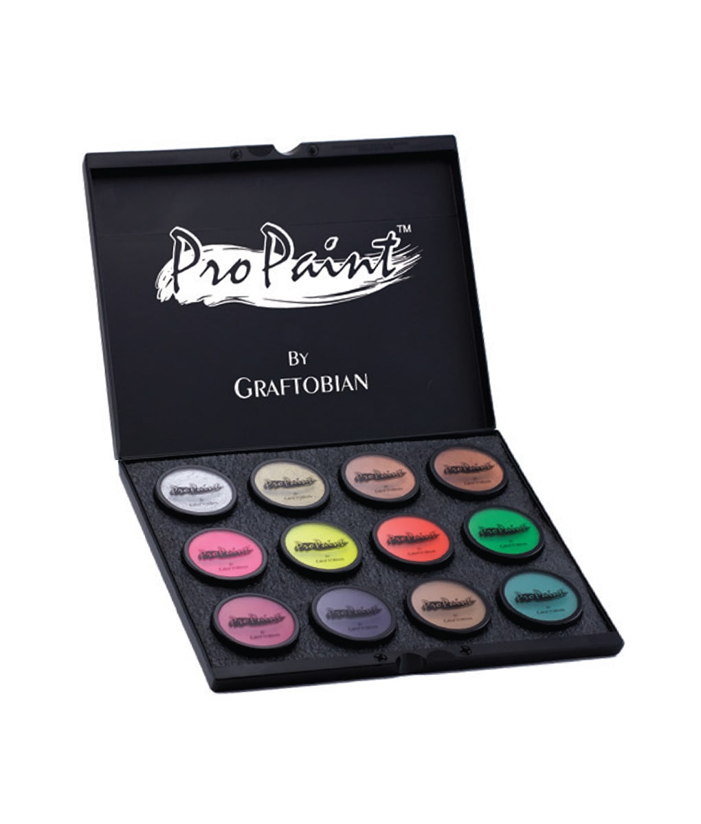 Master ProPaint™ Box 2 - Metallic, Neon & Classic Watercolor Paint Set for Artists & Beginners - Perfect for Canvas Painting, DIY Crafts & Home Decor Projects