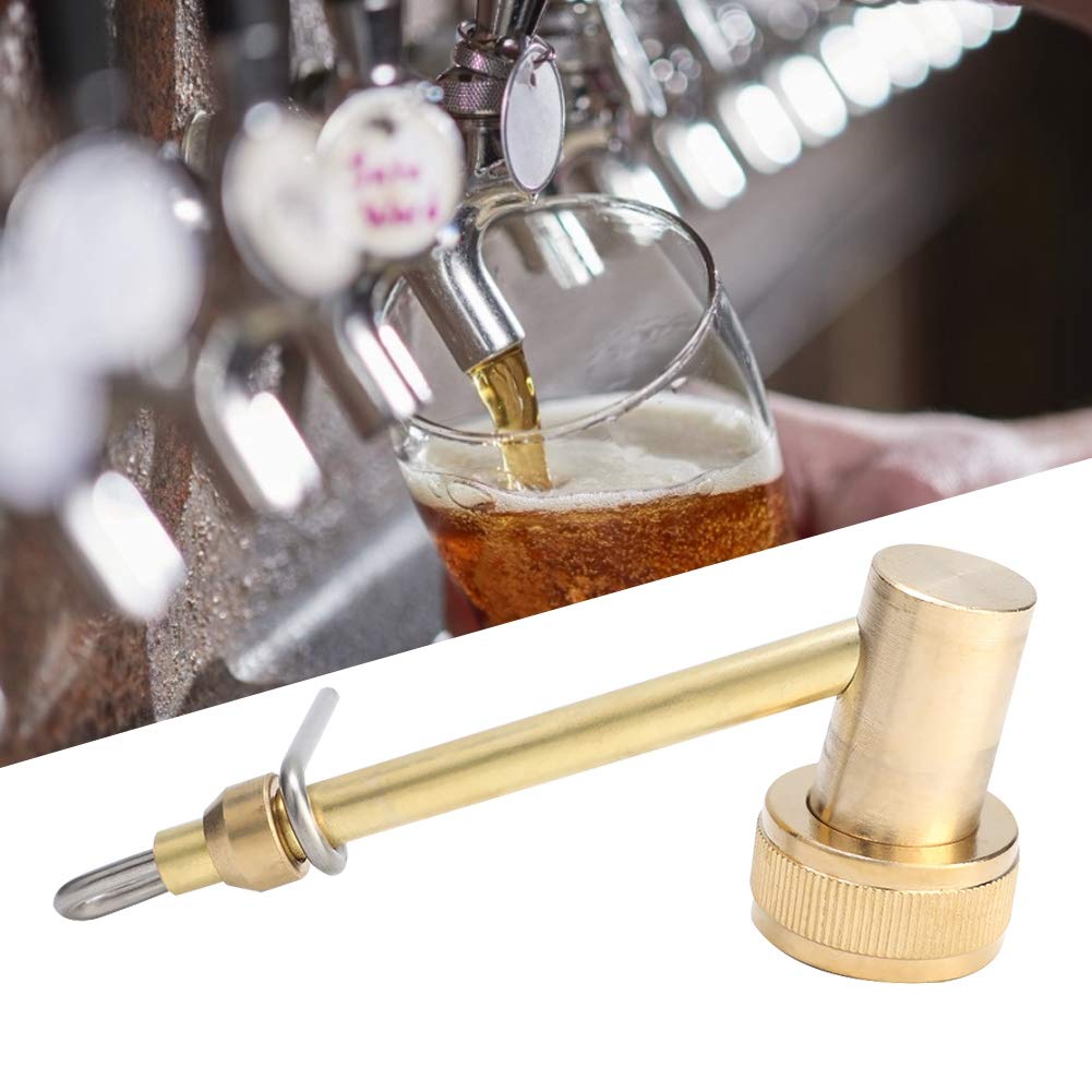 Premium Brass Beer Jet Bottle Washer - High Pressure Faucet Adapter for Home Brewing, Bottling & Draft Beer Systems | Perfect for Home Brewers, Bars & Commercial Use