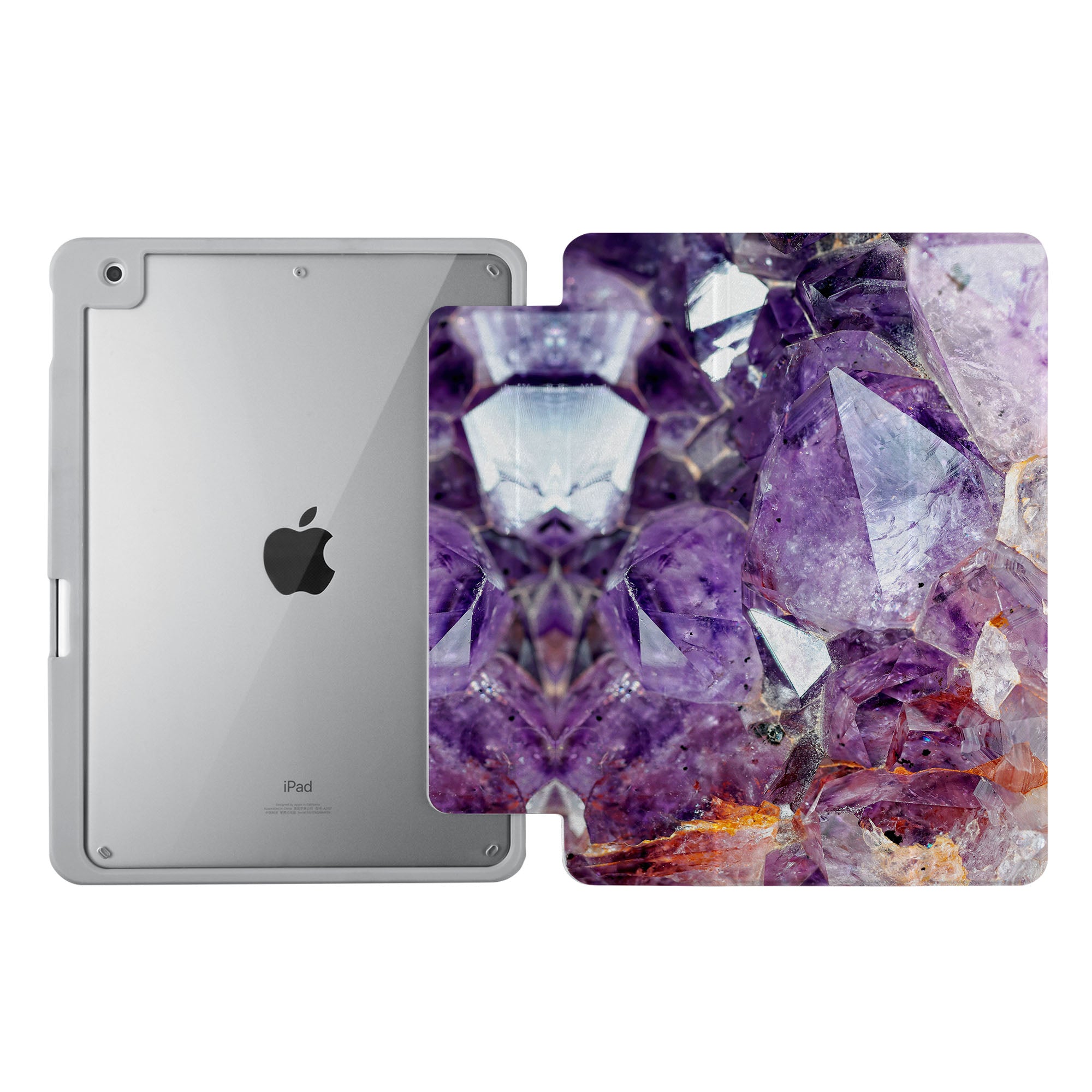 iPad 360 Elite Case with Crystal Diamond Design - Protective Cover for iPad Air/Pro, Perfect for Work, School & Travel