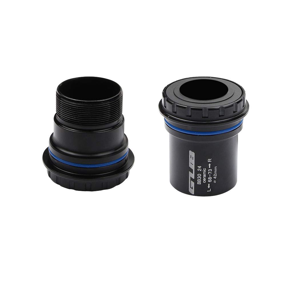 GUB BB30/24 Press-Fit Ceramic Bearing Bottom Bracket - Lightweight Aluminum Road Bike Bottom Bracket for High-Performance Cycling | Perfect for Road Bikes, Triathlon & Endurance Racing
