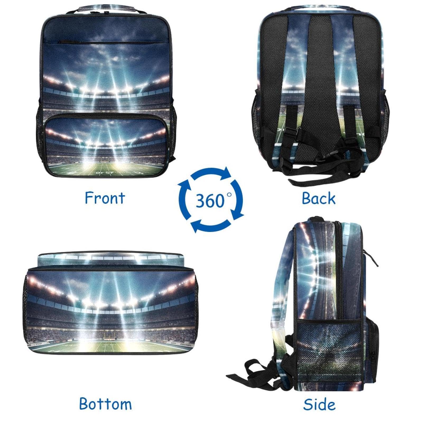 Premium Travel & Work Backpack - Durable Laptop Backpack for Men & Women | Perfect for Commuting, Hiking & American Football Games