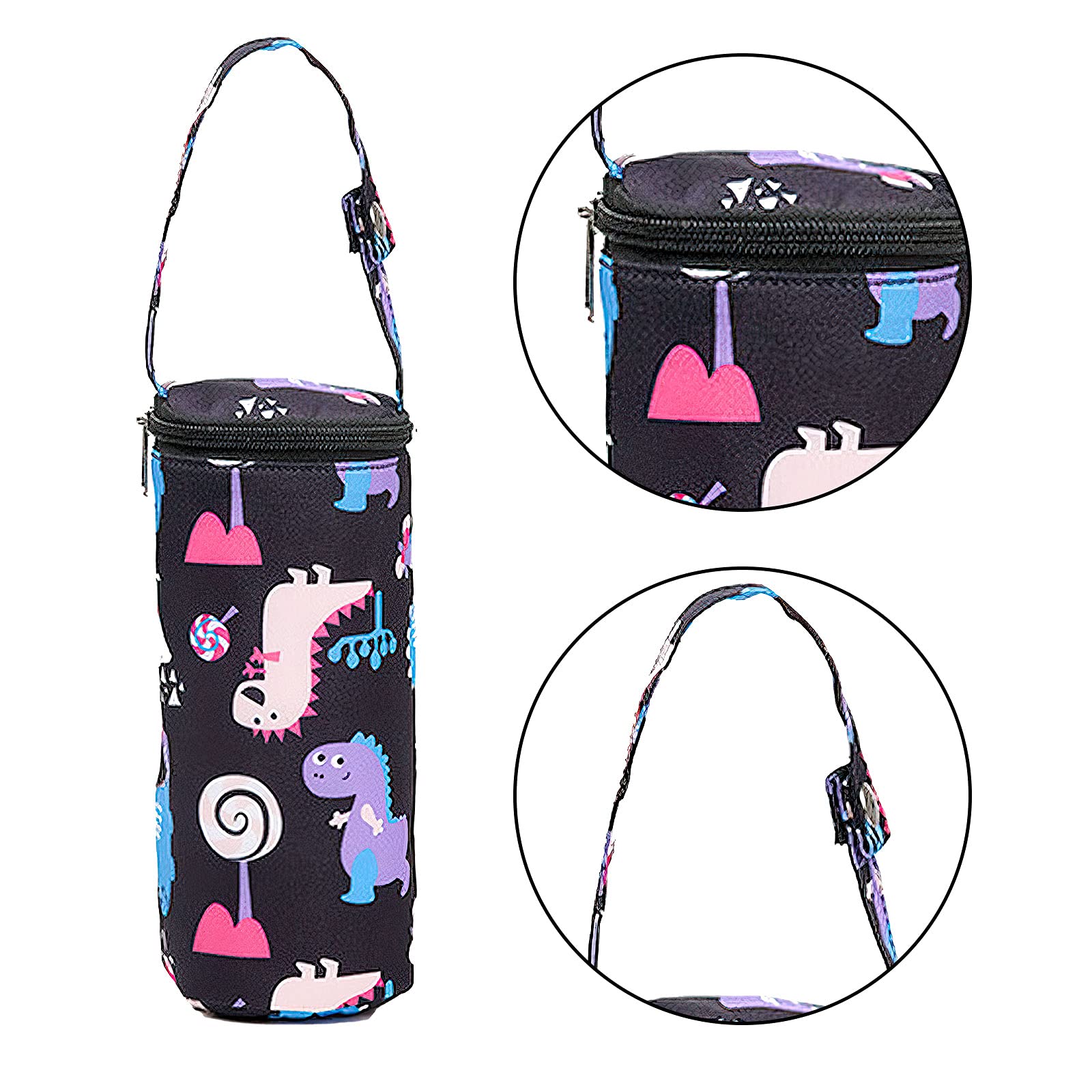 Winnfy Insulated Baby Bottle Bag - Thermal Breastmilk Cooler & Travel Storage for Infants | Portable Hanging Bottle Holder for Daycare, Outings & Nursing Moms | Perfect for Pumping, Bottle Feeding & On-the-Go Use