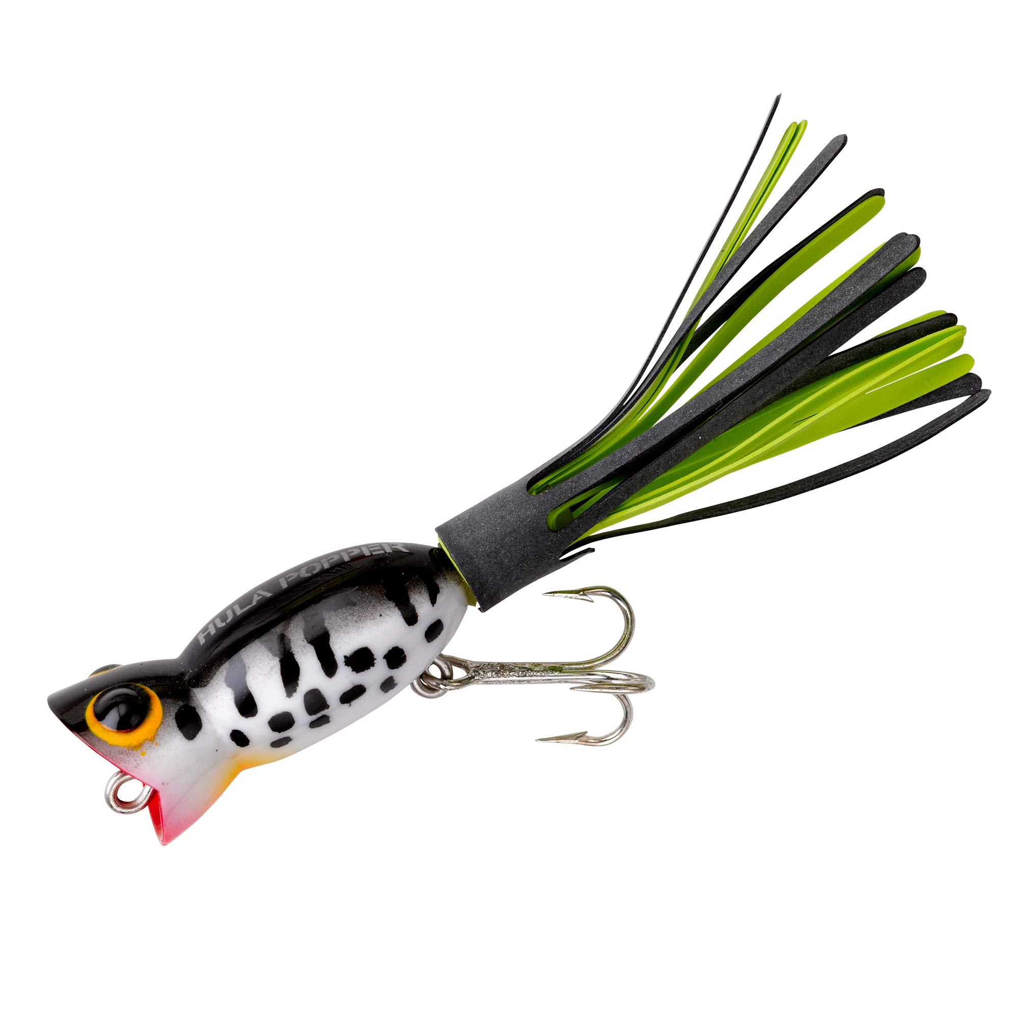 Topwater Bass Fishing Lure - Hula Popper with Realistic Action for Freshwater & Saltwater - Perfect for Casting, Trolling & Shore Fishing