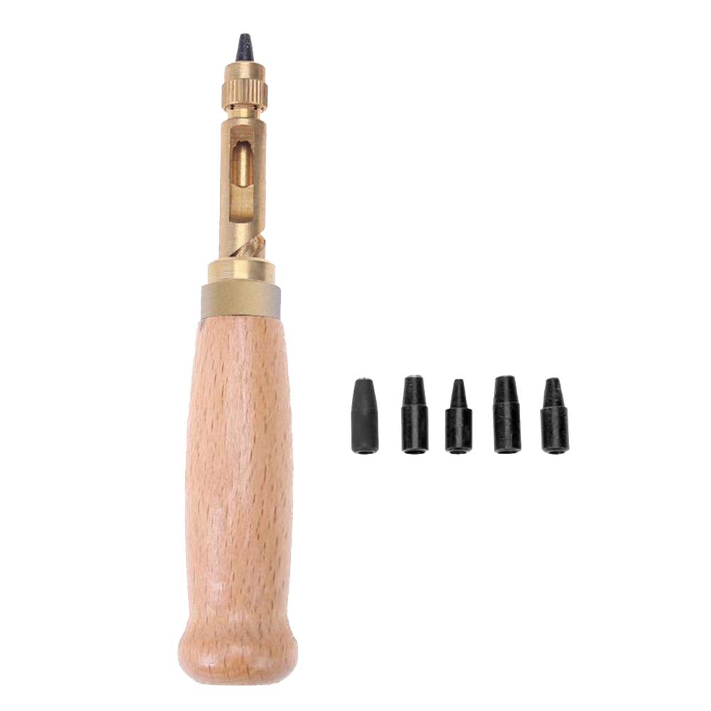 Professional Leather Punch Tool - Heavy Duty Belt Hole Puncher for Leather Craft, DIY, and Repair | Perfect for Belts, Straps, Wallets & Leatherworking Projects