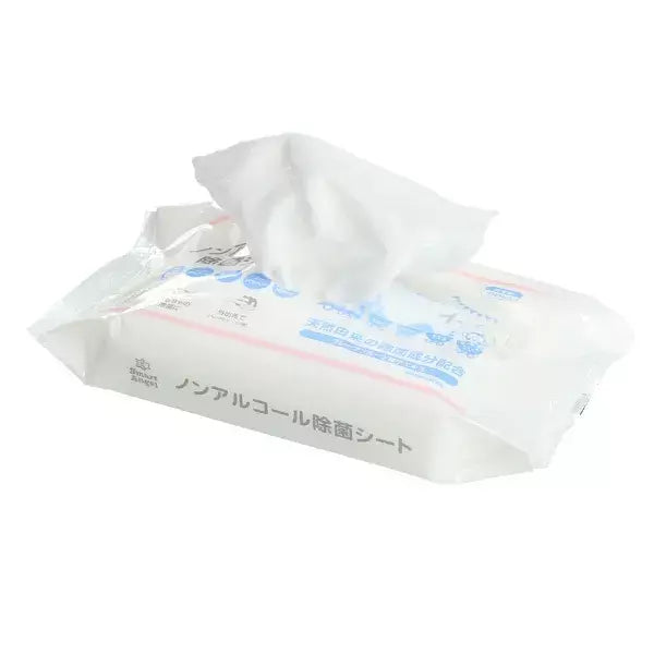 Nishimatsuya Smart Angel Alcohol-Free Disinfecting Wipes - 320 Sheets for Home, Office & Travel - Safe Cleaning for Kids & Pets