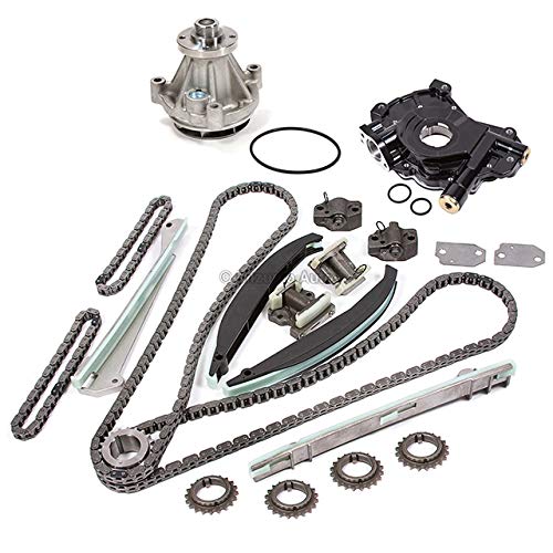 Mizumo Auto MA-4216912205 Timing Chain Kit with Water & Oil Pump - Compatible with 1999-2004 Lincoln Navigator Blackwood 5.4L 32V Engine - Perfect for Engine Repair & Maintenance