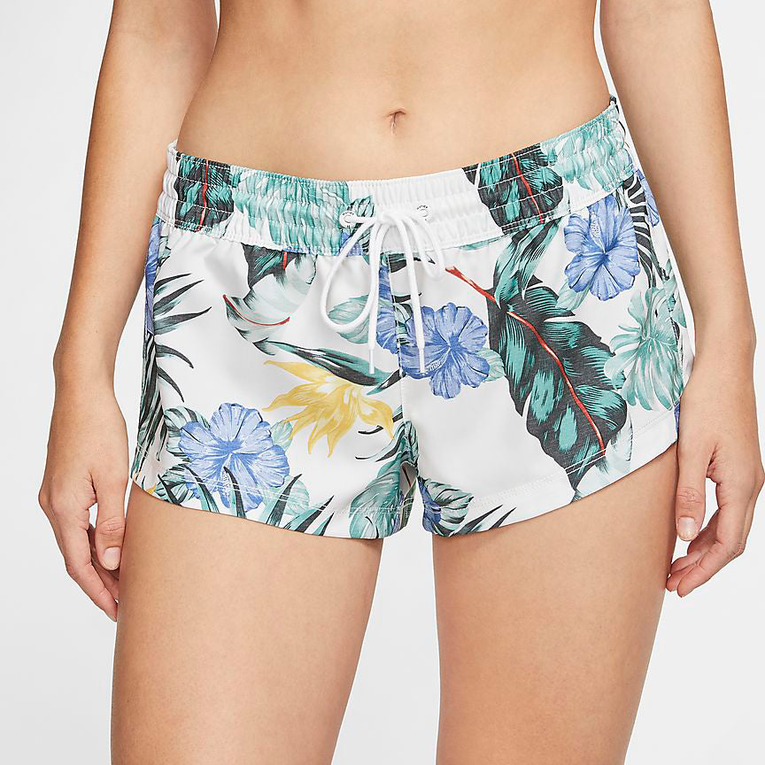 Hurley Women's Supersuede Lanai Volley Sail Shorts - Comfortable Beachwear for Surfing, Yoga & Summer Vacations (133)