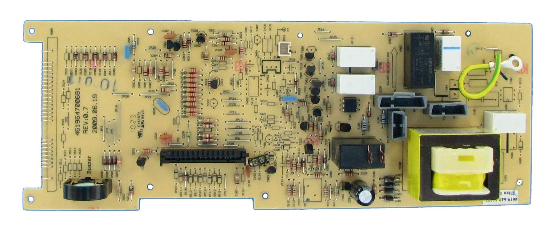 CoreCentric Microwave Control Board Replacement for Whirlpool W10197767 WPW10197767 - Compatible with Whirlpool Microwaves - Fixes Power & Button Issues for Home Kitchen Appliances