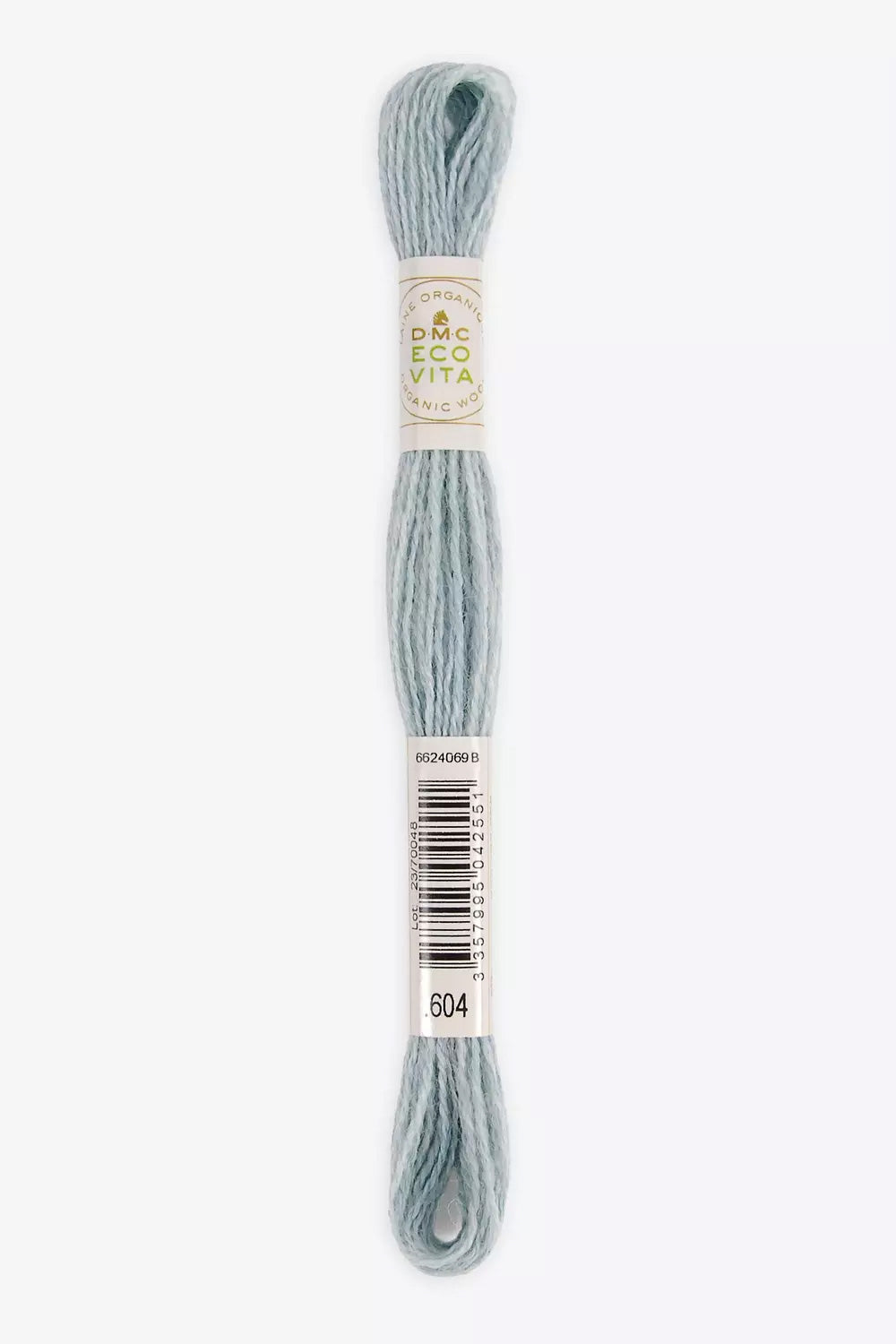 DMC 604 Eco Vita Wool Embroidery Thread - Premium Hand Embroidery Yarn for Needlepoint, Cross Stitch & Crewel Work - Perfect for DIY Crafts, Home Decor & Fashion Accessories