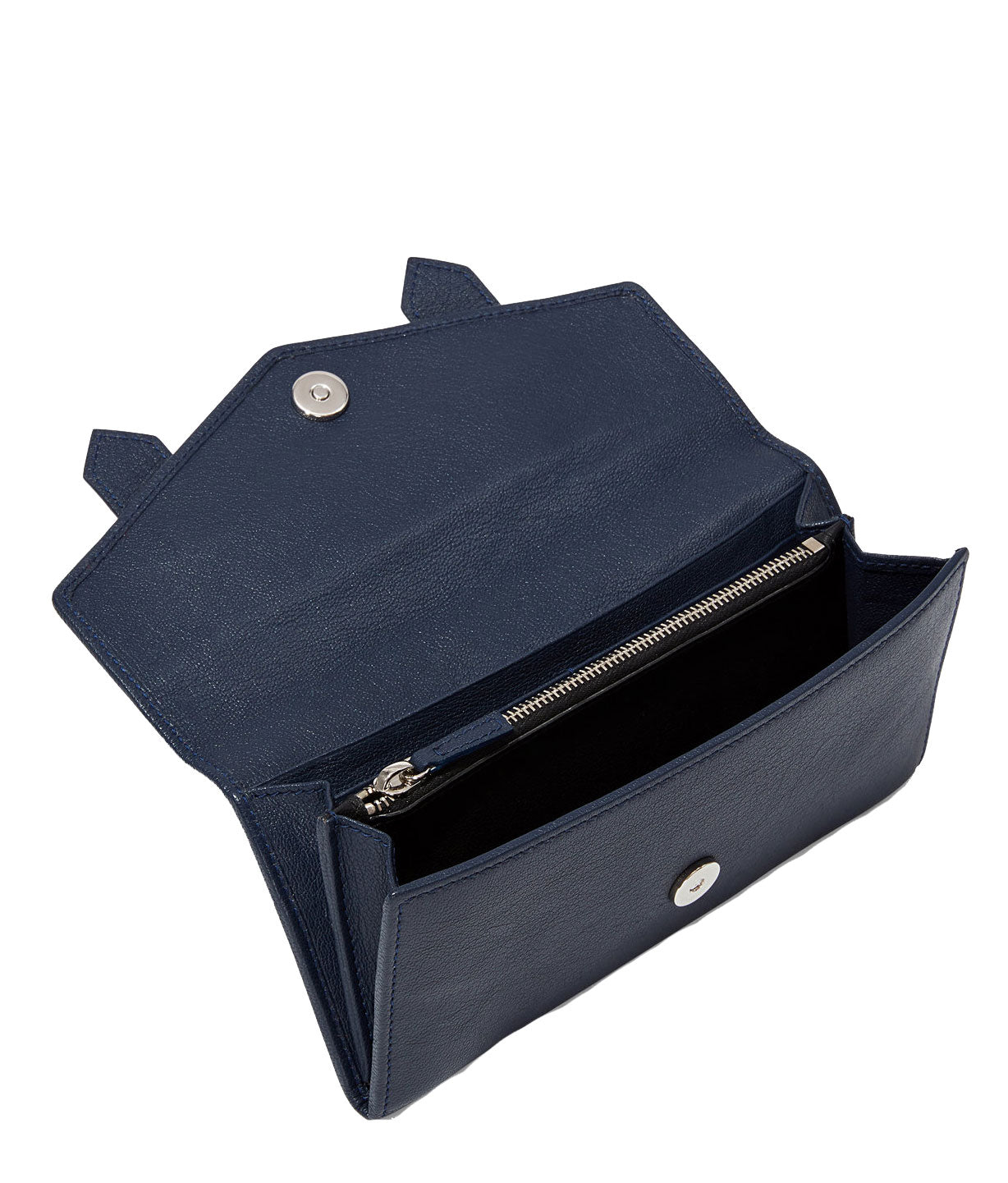 Premium PS1 Continental Flap Wallet in Brass Finish - Midnight Black Genuine Leather | Stylish RFID-Blocking Men's Wallet for Business & Travel