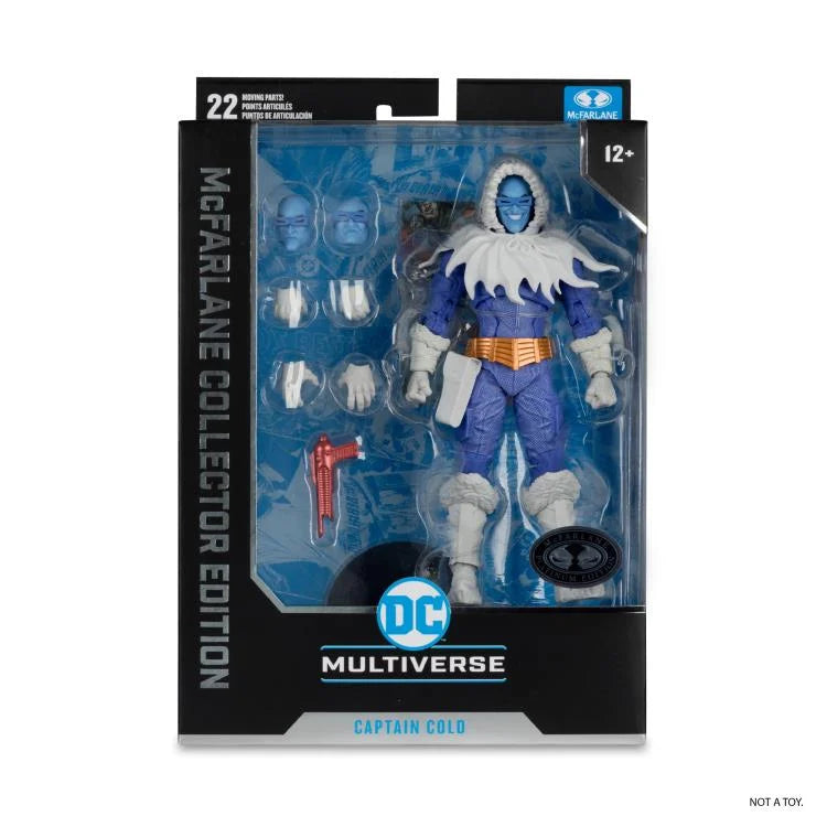 Captain Cold Platinum Edition Chase The Rogues DC Multiverse Collector Action Figure #30 - Perfect for DC Comics Fans, Collectors & Display Cases
