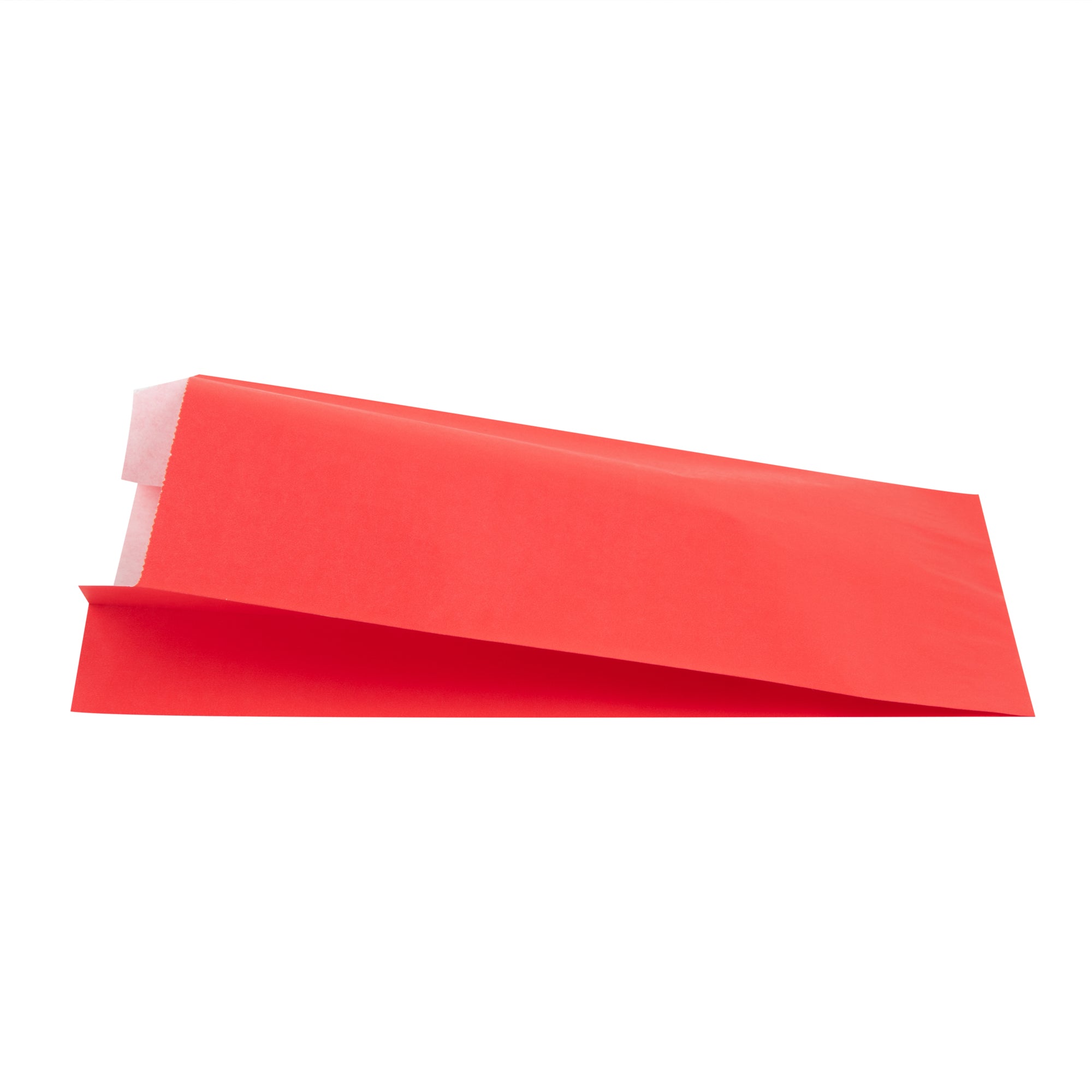 Red French Fry & Snack Bags - 5x3x8.75 Inches, 100 Count Box | Perfect for Parties, Fast Food, and Takeout Restaurants