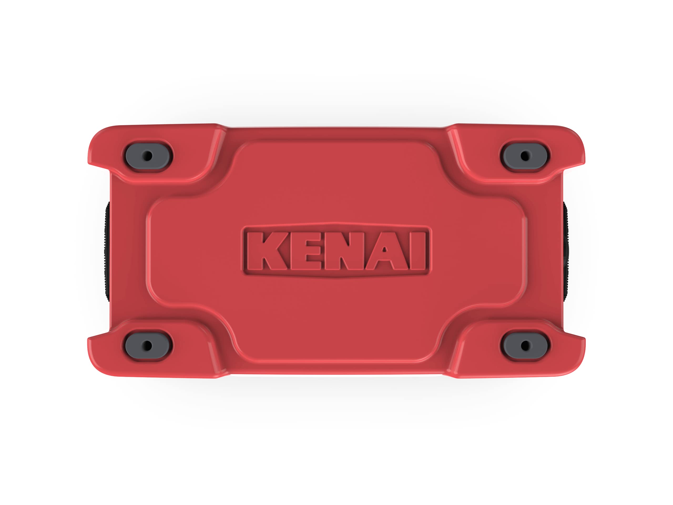 KENAI 65 Quart Rotomolded Cooler - Heavy Duty Insulated Ice Chest for Camping, Fishing, Hunting & Outdoor Adventures | Lifetime Warranty | Made in USA | Perfect for Beach, Boat, Picnics & Tailgating | K65 Cooler