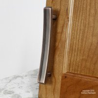 Century 4 Pack Cabinet Pulls - 128mm Center Hole Drawer Handles for Kitchen & Bathroom Cabinets - Durable & Stylish Hardware for Home Renovation (Model 25978)