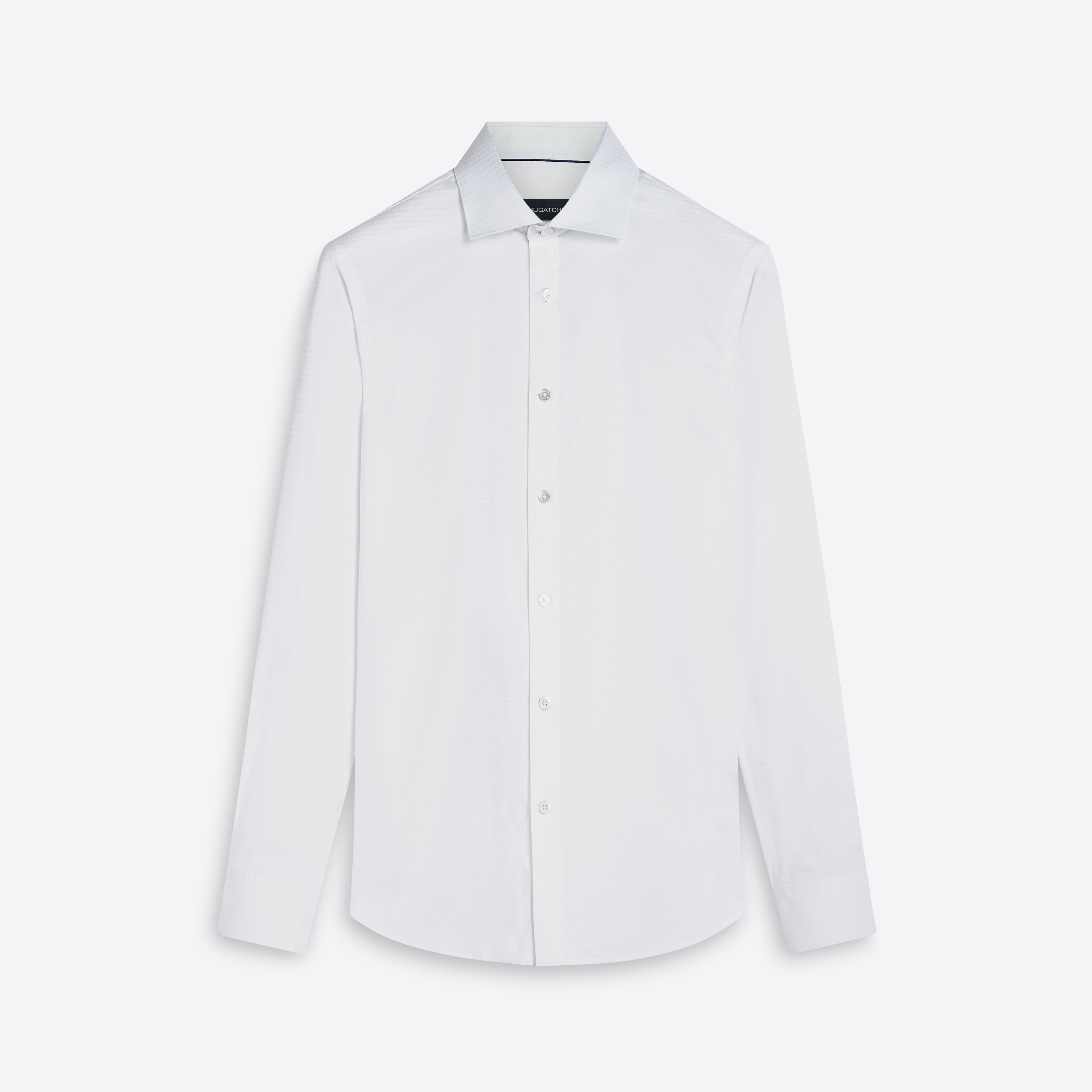 Stylish AXEL Chain Link Jacquard Shirt for Men | Trendy Geometric Print Casual Button-Up | Perfect for Office, Date Night & Summer Outings