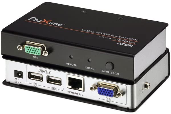 USB CAT5 Console Extender Cable - 500FT Long Distance Extension for Server Management & IT Equipment - Perfect for Data Centers, Remote IT Support & Network Administration