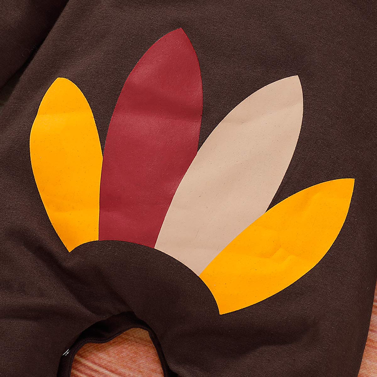 Baby Boy's First Thanksgiving Outfit - Adorable Turkey-Themed Holiday Clothes for Infants | Perfect for Family Gatherings & Photo Shoots