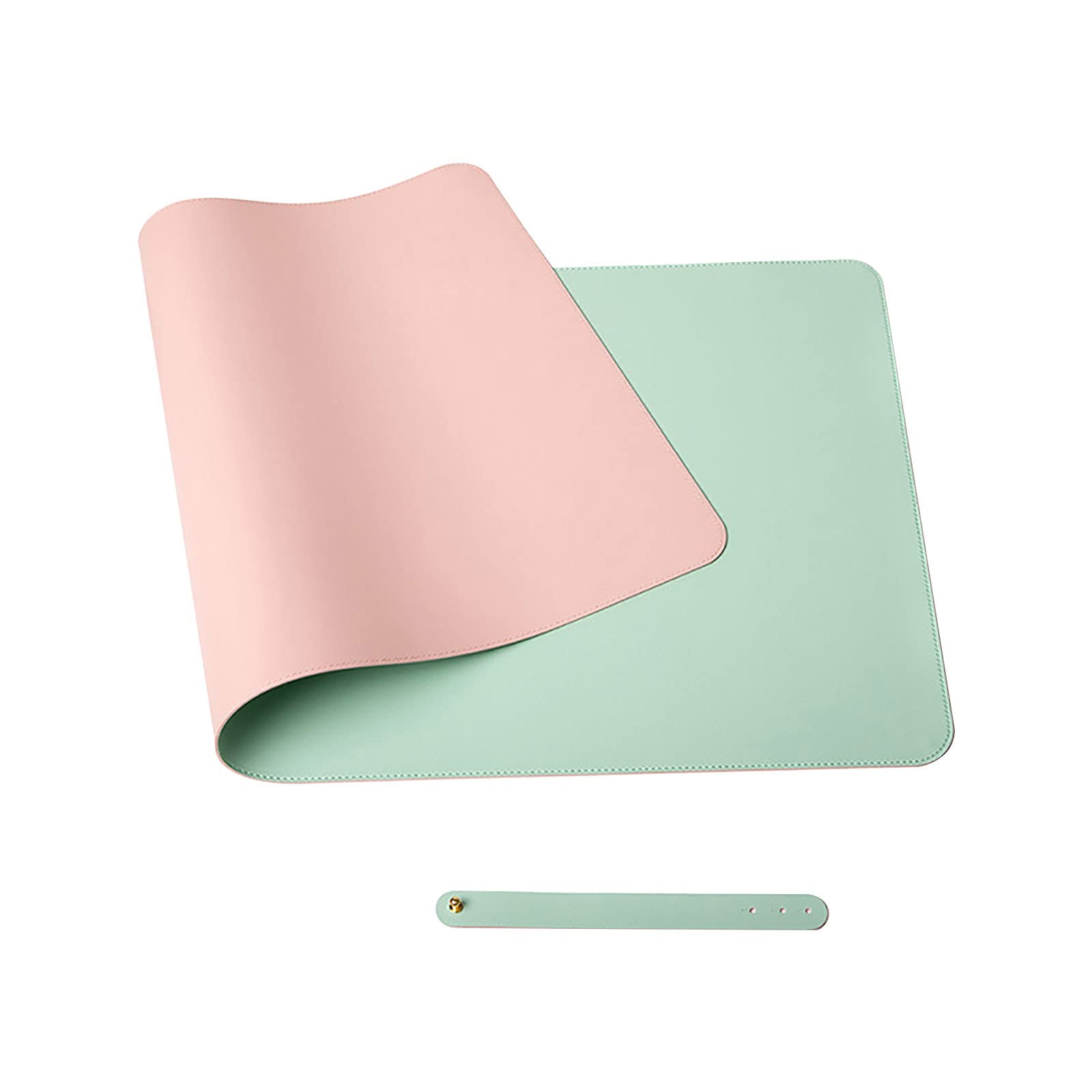 Premium Genuine Leather Mouse Pad - Large Waterproof Desk Mat for Home & Office - Non-Slip Laptop Writing Surface - Double-Sided Design (PA0) - Perfect for Workstations, Gaming Setups & Professional Workspaces