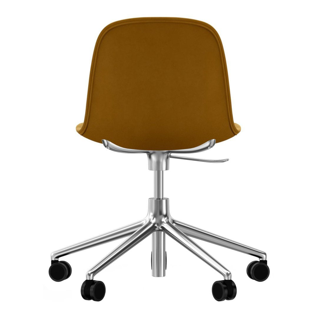 Ergonomic Form Chair with 5W Swivel Base & Gas Lift Mechanism - Premium Upholstered Office Chair for Home & Workspace - Perfect for Long Hours of Comfortable Sitting in Office, Study or Gaming Setup