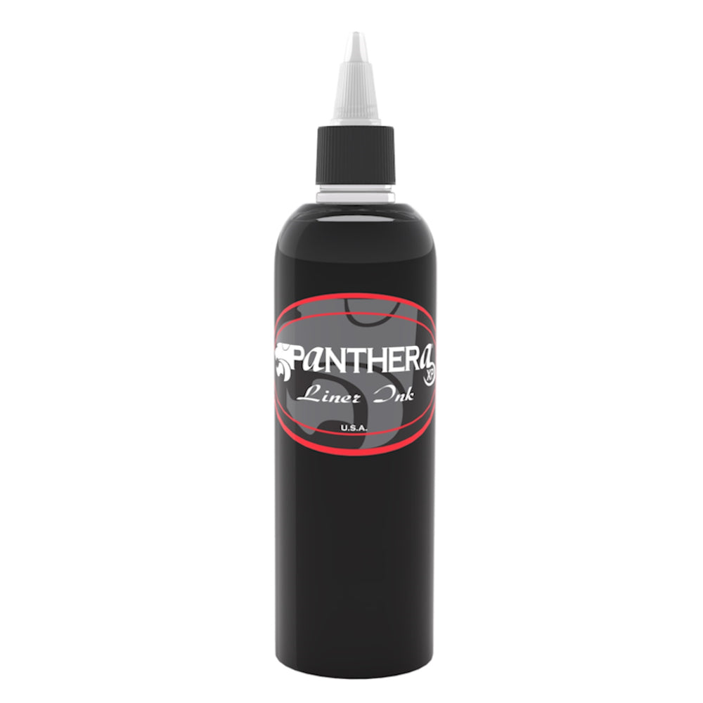 Panthera Liner Ink - 150ml Professional Tattoo Ink for Artists - Perfect for Tattoo Shops, Body Art & Permanent Makeup