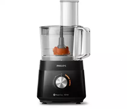Philips 5000 Series Food Processor 700W 1.5L - Powerful Kitchen Appliance for Chopping, Slicing & Mixing - Perfect for Meal Prep, Baking & Healthy Cooking