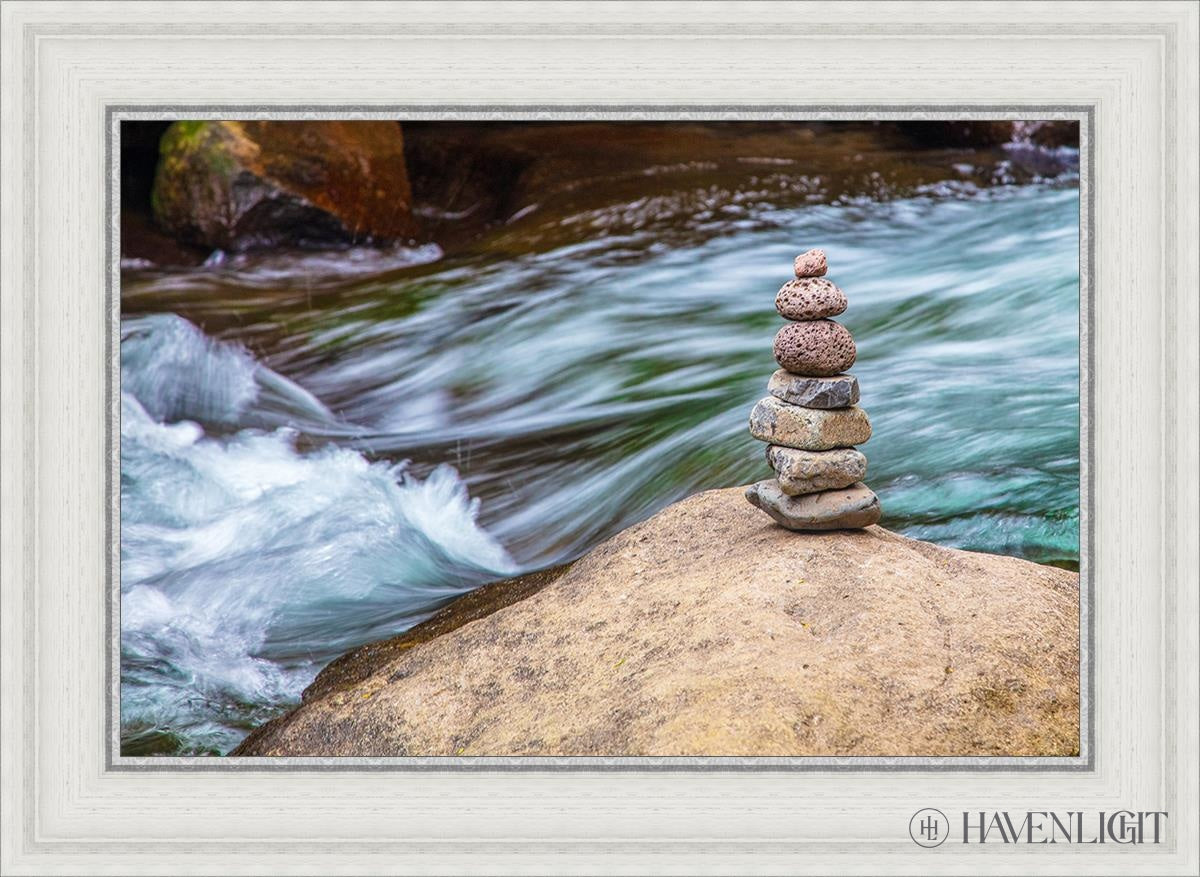 Cairn Meditation Stones - Natural Balancing Stones for Mindfulness, Stress Relief & Yoga - Perfect for Home, Office & Outdoor Meditation Practice