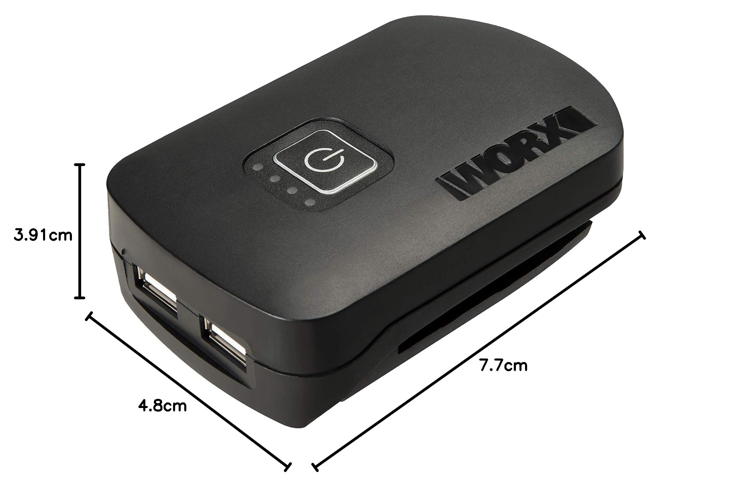 WORX WA3769 Battery USB Charger Adapter - Fast Charging Power Tool Battery Charger for WORX Tools | Perfect for Home DIY Projects & Professional Worksites