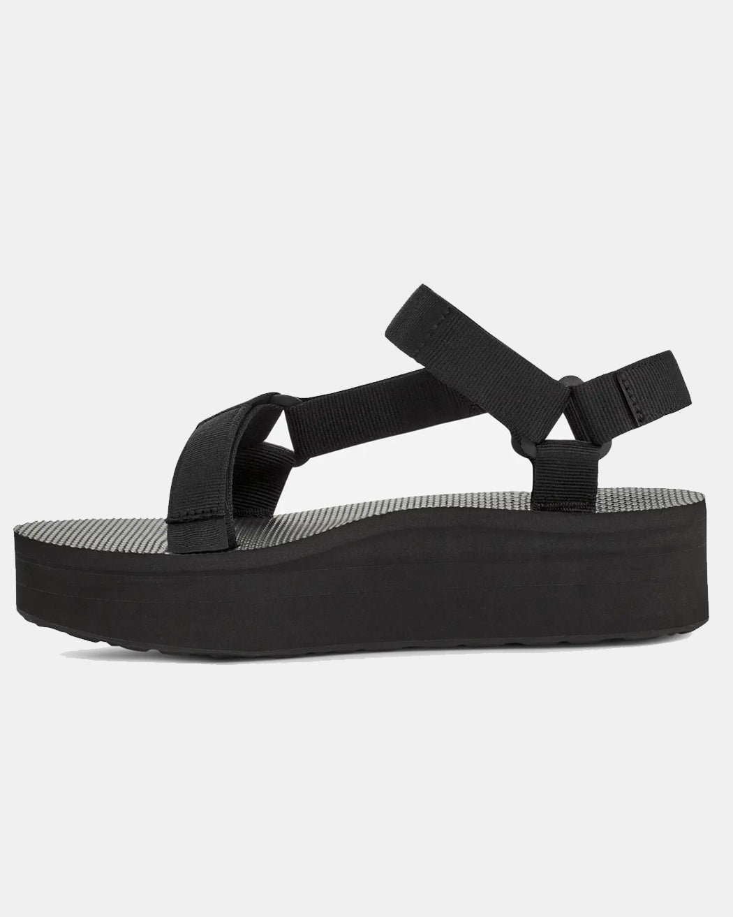 Teva Flatform Universal Black Sandals for Women - Comfortable Platform Sandals with Adjustable Straps | Perfect for Beach, Hiking & Summer Outdoor Activities