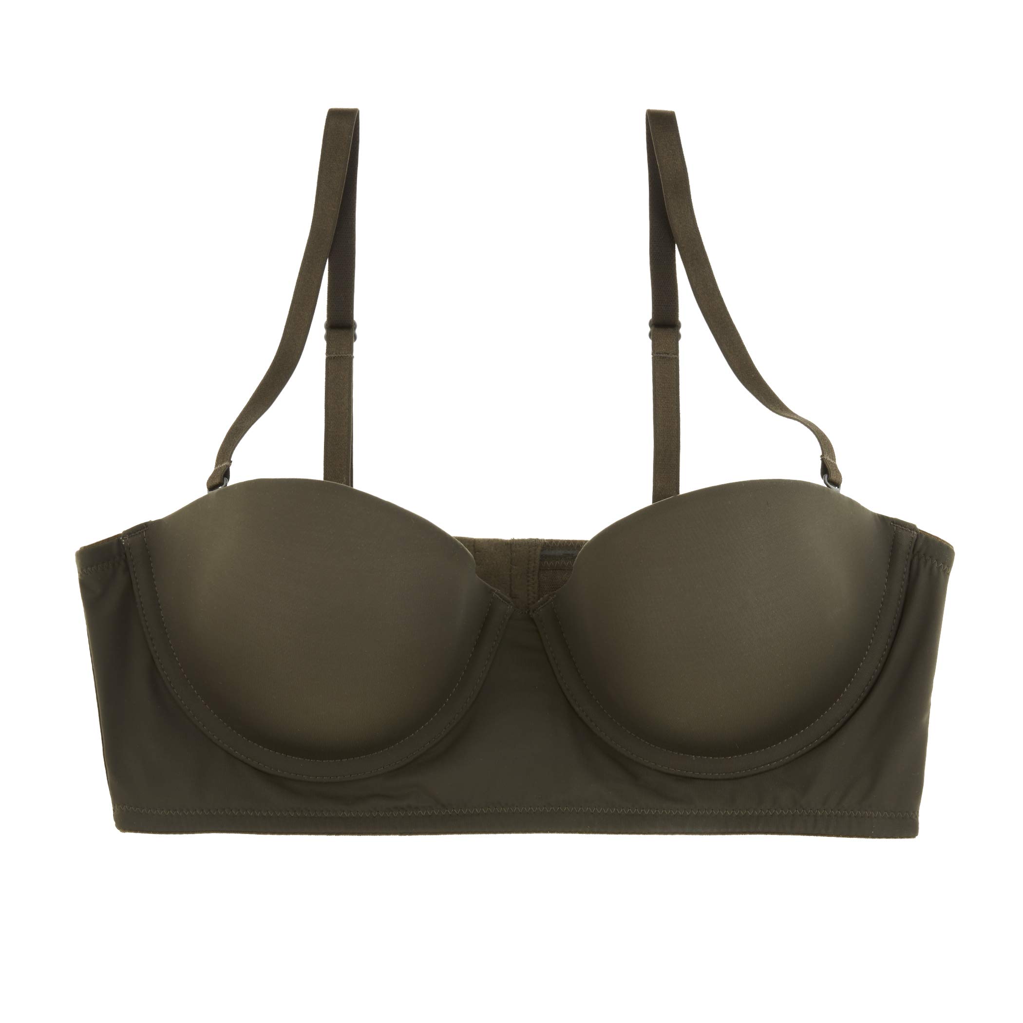 Women's Convertible Adjustable Longline Underwire Bra with Removable Straps & Molded Cups - Perfect for Yoga, Workouts & Everyday Comfort