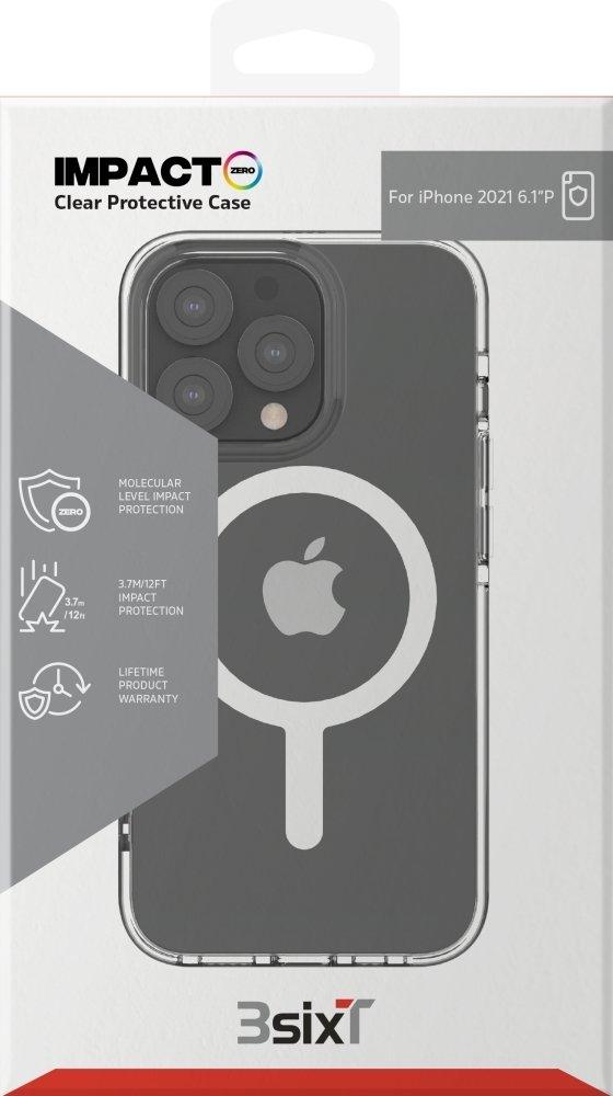 Impact Zero® Clear Protective Case for iPhone 13 Pro - Shockproof & Scratch-Resistant Cover with Raised Bezels | Perfect for Everyday Use, Outdoor Activities & Travel Protection