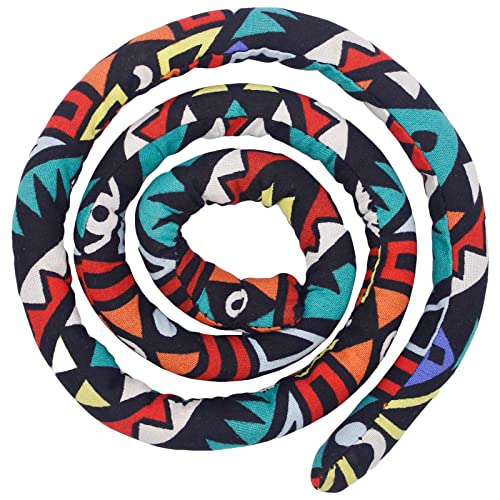 Spiral Lock Hair Ties for Dreadlocks - Bendable Ponytail Holders for Women & Men | Colorful Hair Accessories for Long Dreads & Thick Curly Hair (Magic) | Perfect for Daily Styling, Workouts & Protective Hairstyles