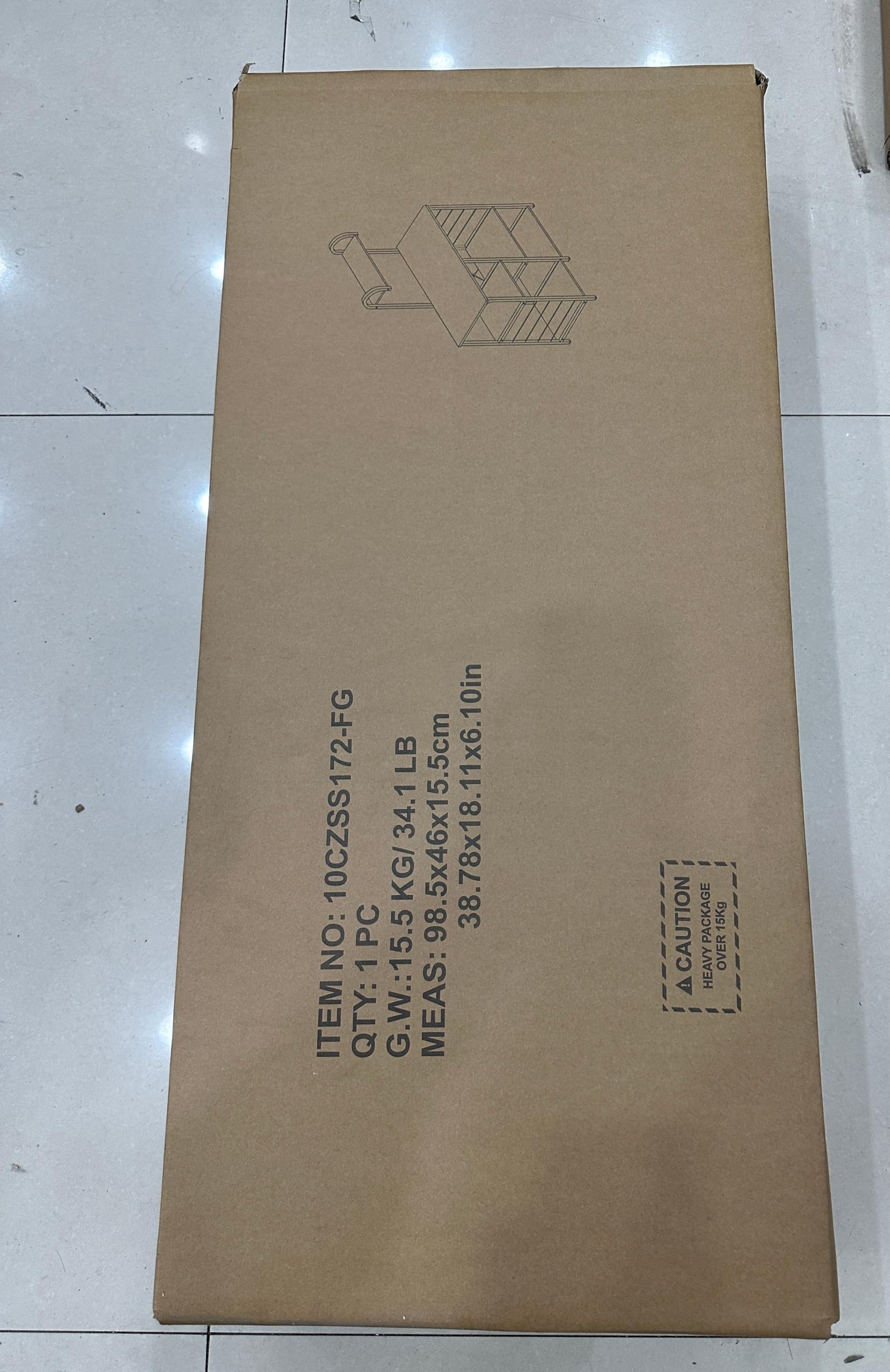 多功能厨房置物架 - Soges 3+4层微波炉架、烘焙架、储物架带挂钩，复古棕色，适用于小户型、公寓、厨房收纳