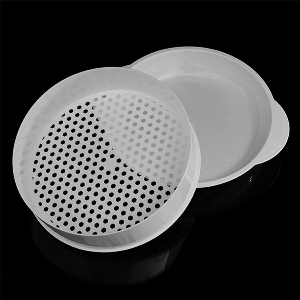 Single Layer Round Plastic Microwave Steamer Basket with Lid - Perfect for Healthy Vegetable Cooking & Meal Prep in Microwave Ovens
