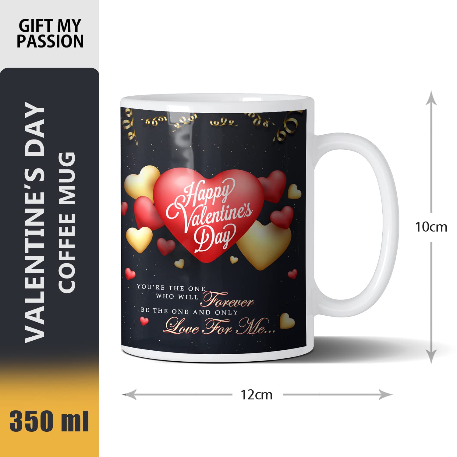 Valentine's Gift Set for Her - Coffee Mug & Nail Polish - Perfect for Girlfriend Surprise