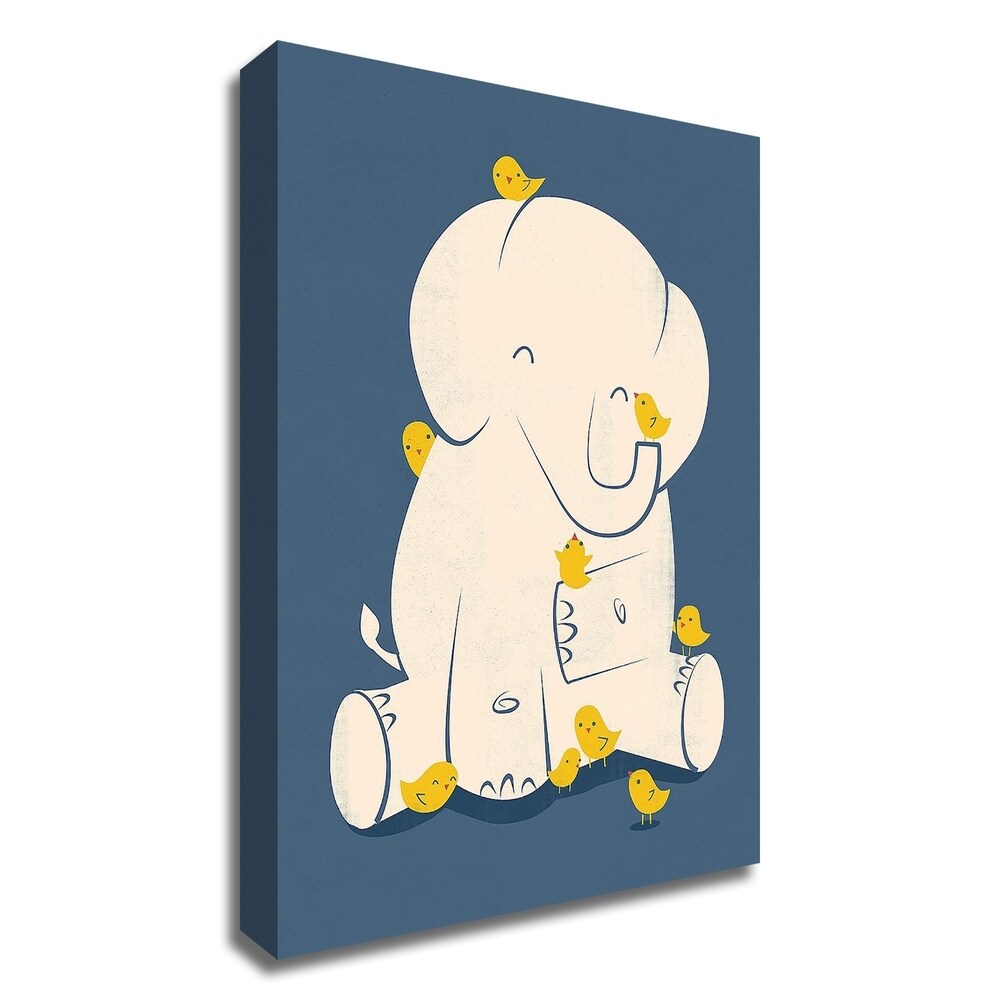 Big Mama by Jay Fleck - Premium Canvas Wall Art Print - Ready to Hang - Modern Home Decor for Living Room, Bedroom & Office