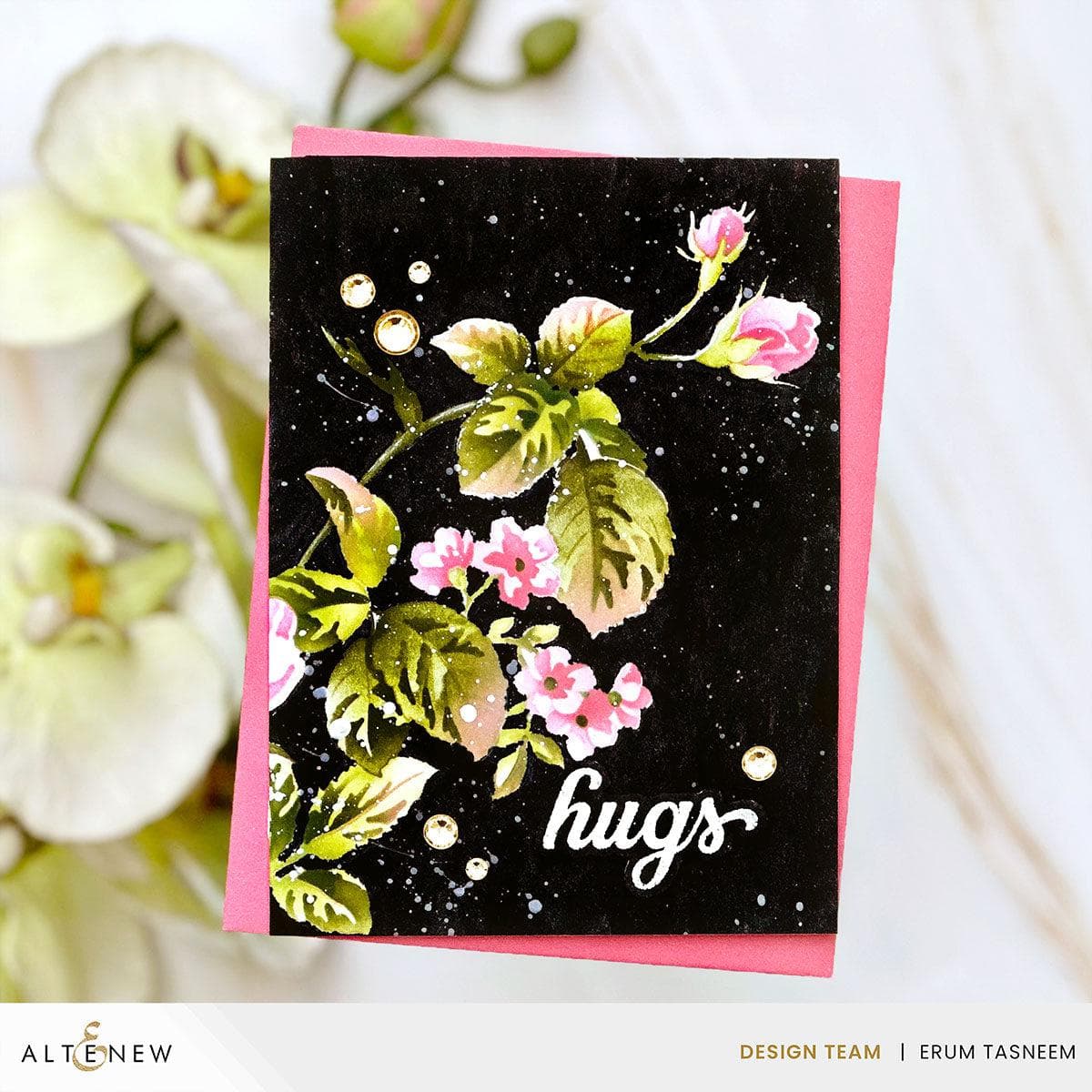 Build A Garden: Branching Roses & Add-On Die Bundle – Perfect for DIY Floral Arrangements, Wedding Decor, and Home Gardening Projects