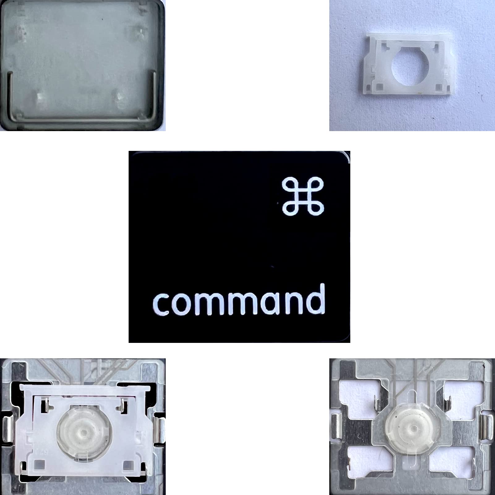 Dolphin.dyl(TM) Replacement Keyboard Key for MacBook Pro Retina A1425 A1502 A1398 A1466 - Left Command Key (Old Version) - Perfect for Typing, Coding & Office Work