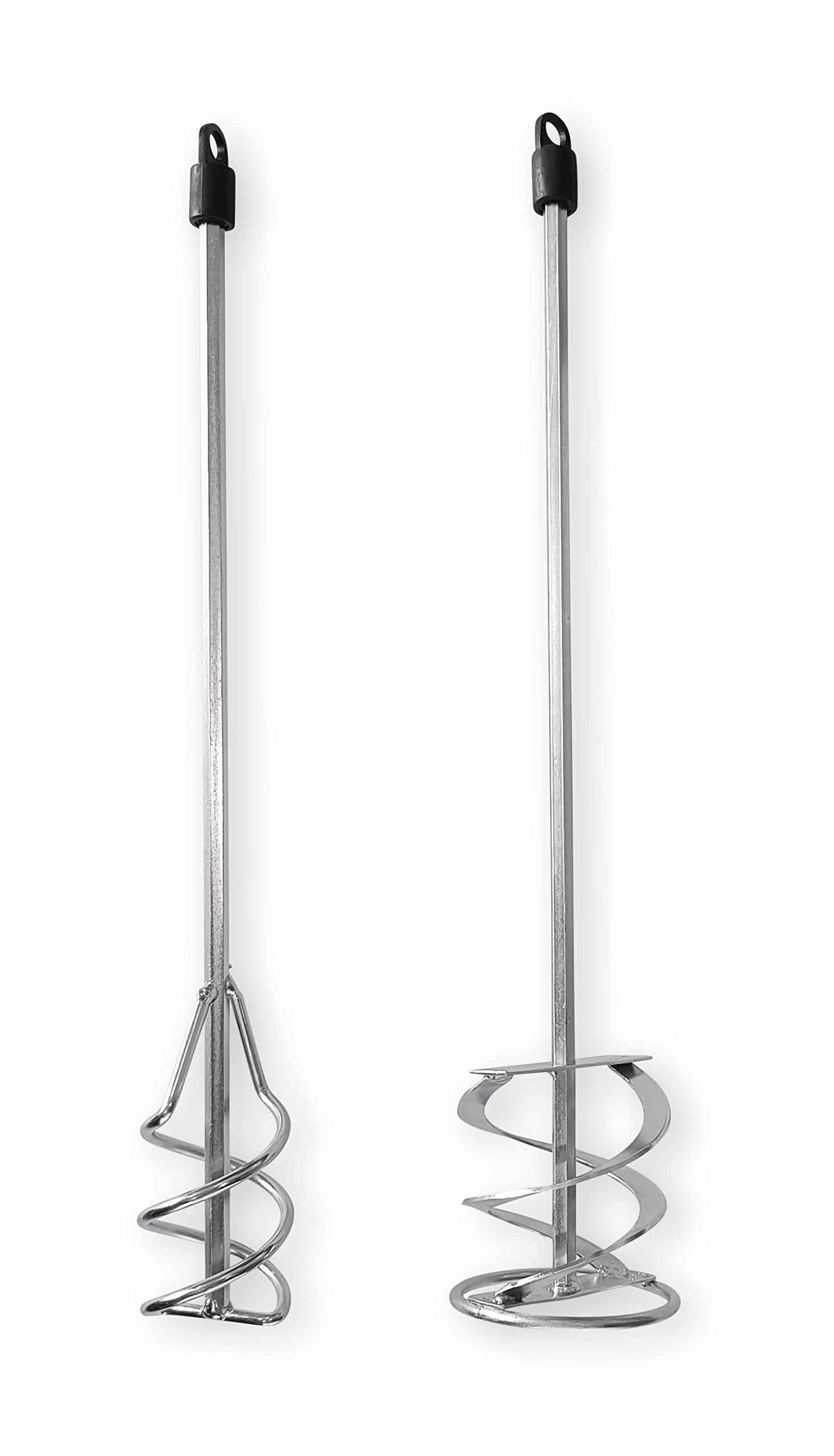 2-Pack Paint & Mortar Mixer - Heavy Duty Drill Attachment for Blending Paint, Cement, Grout & More - Perfect for DIY Projects, Home Renovations & Construction Work