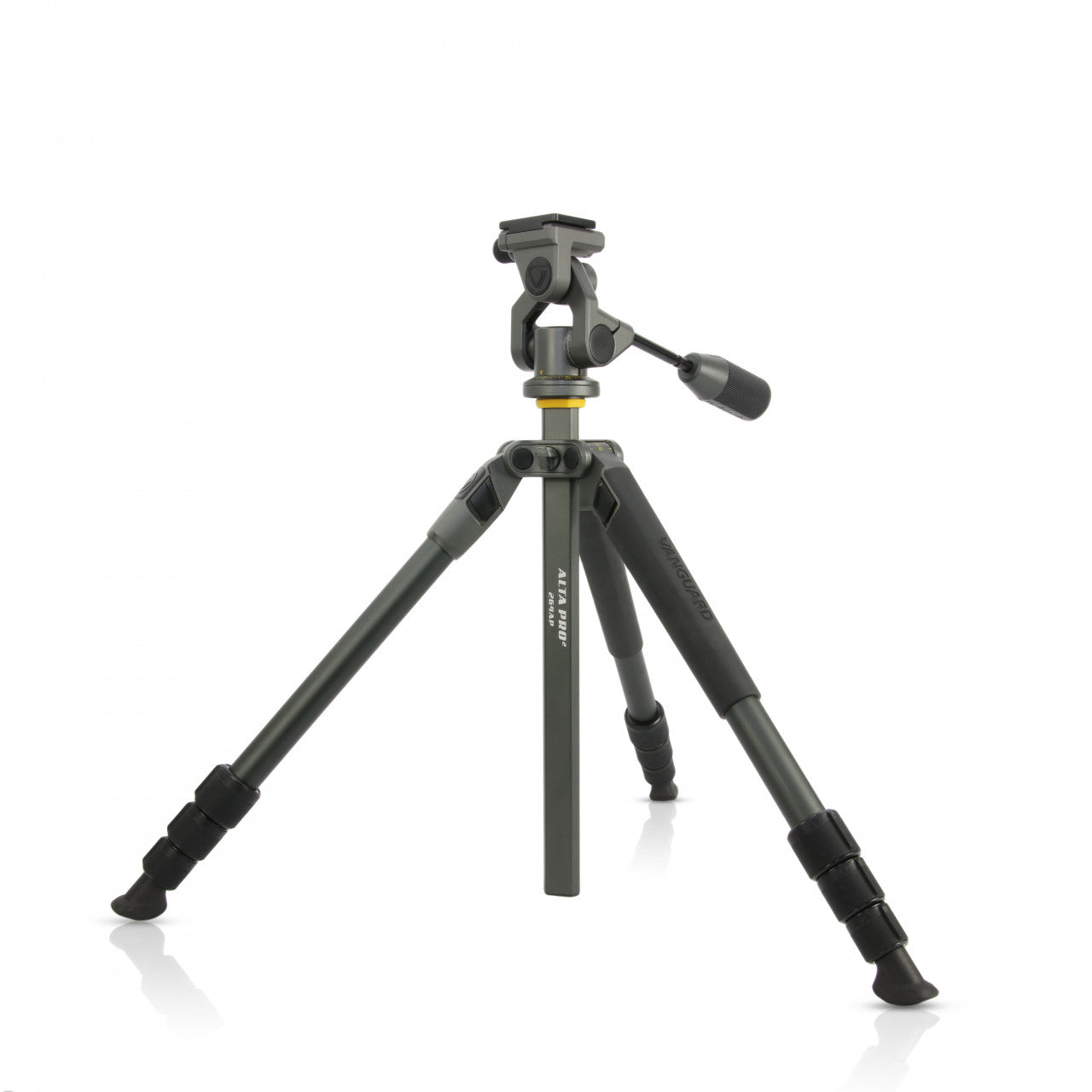 Alta Pro 2 264AO Professional Aluminum Tripod with 2-Way Pan Head for DSLR Cameras - Perfect for Photography, Videography & Travel Shooting