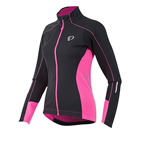 PEARL IZUMI Women's Elite Pursuit Softshell Jacket - Lightweight Windproof Cycling & Outdoor Running Jacket for Cold Weather Training