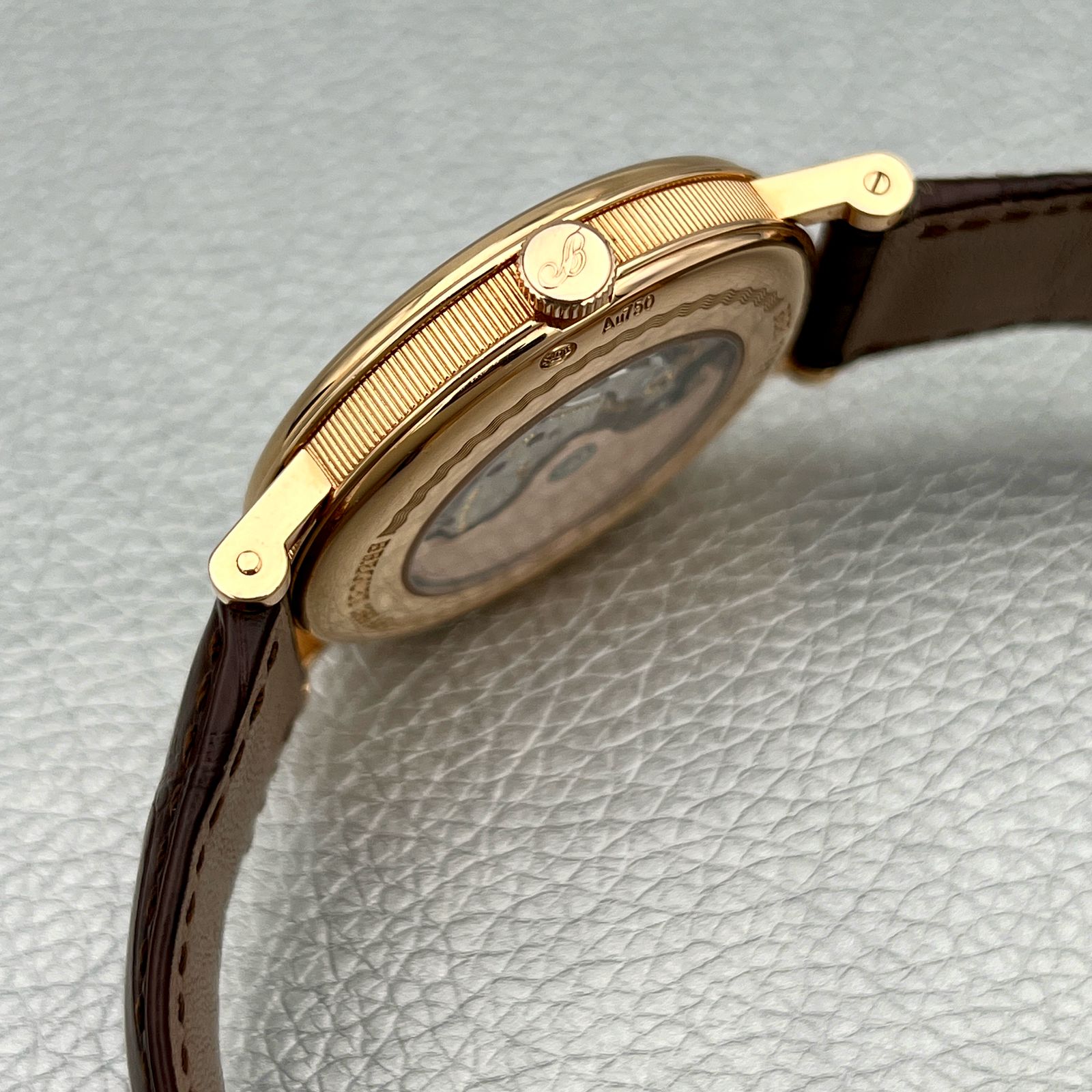Breguet Classique Moonphase Power Reserve 18K Rose Gold Men's Luxury Watch - Perfect for Formal Events & Business Occasions